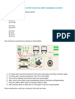 Laboratory No. 3 Procedure