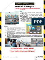Road Safety Alert - Pedestrian Safety-06.01.2023