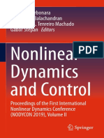 Nonlinear Dynamics and Control, Walter Lacarbonara Balakumar Balachandran Jun Ma J. A. Tenreiro Machado GaborStepan Editors