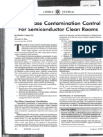 Gas Phase Contamination Control For Semiconductor Clean Rooms