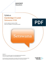 Setswana 2024-Syllabus