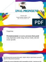 Personal Pronoun 10 - 2021