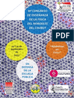 Libro de Resumenes 3er Congreso de Enseñanza de La Física Del NO de Chubut - 2022