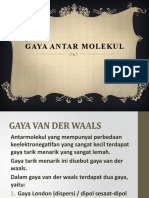 Gaya Antarmolekul