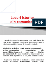 Locuri Istorice Din Comunitate