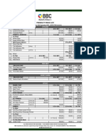 BBC Leyland Price List Sales 13-09-21