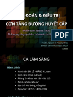 CĐ & ĐT Cơn Tăng Đường Huyết Cấp 12.2020