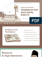 Koneksi Antar Materi-Pendidikan Dan Sosial Budaya