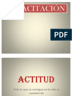ACTITUD - Presentacion de Power Point