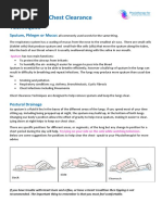 Deep Breathing Exercises Guide | PDF | Breathing | Cough
