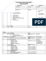 Jadwal Kegiatan Raker