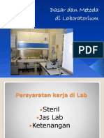 Kuliah 3 Dasar Dan Metode Di Lab