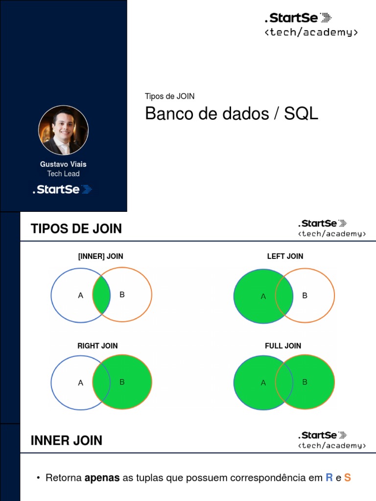Tipos de JOIN em SQL | PDF