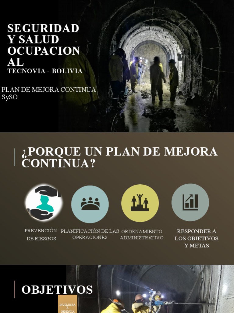 Plan de Mejora Continua en Tecnovia | PDF