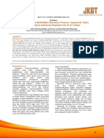 Uji Validitas Dan Reliabilitas Kuesioner Fonseca Anamnestic Index Versi Bahasa IndonesiaPopulasi Usia 19-21 Tahun