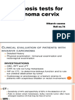 Diagnosis Tests For Carcinoma Cervix