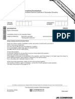 Cambridge International General Certificate of Secondary Education