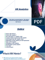 HR Metrics and HR Analytics