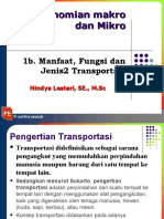 1b. Manfaat & Fungsi Transportasi