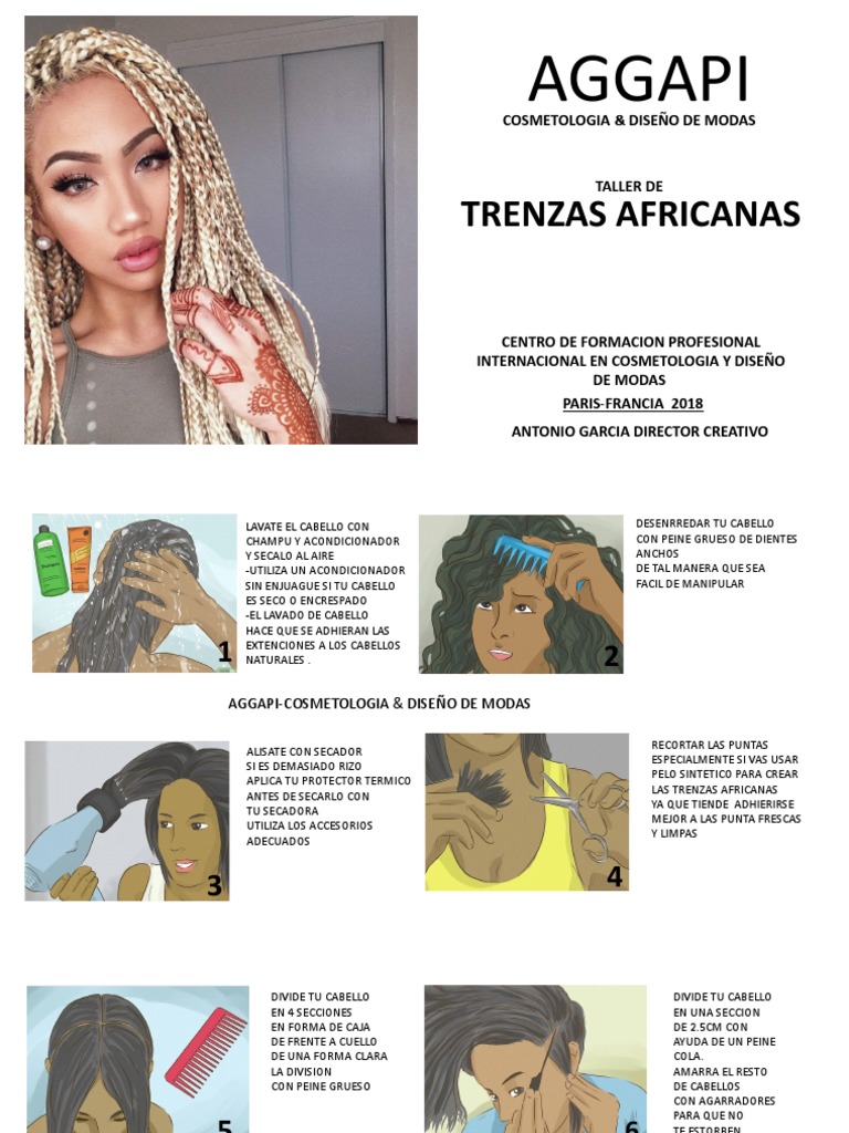 Cómo Hacer Trenzas Africanas para Niñas: Guía Paso a Paso - Trenzas  Africanas ®️