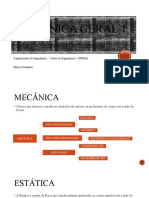 Mecânica Geral 1 Introdução Conceitos