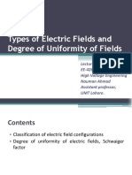 03 Types of Electric Fields and Degree of Uniformity of Fields
