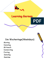 Learning German-Telling Time