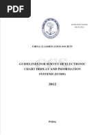 Guidelines For Survey of Electronic Chart Display and Information Systems (ECDIS), 2012