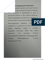 Rearrangement Reaction (Dr. Hameed SB)