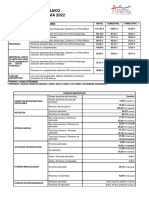 01 - Precios Abonos Cursos Instalaciones 2022 Cas