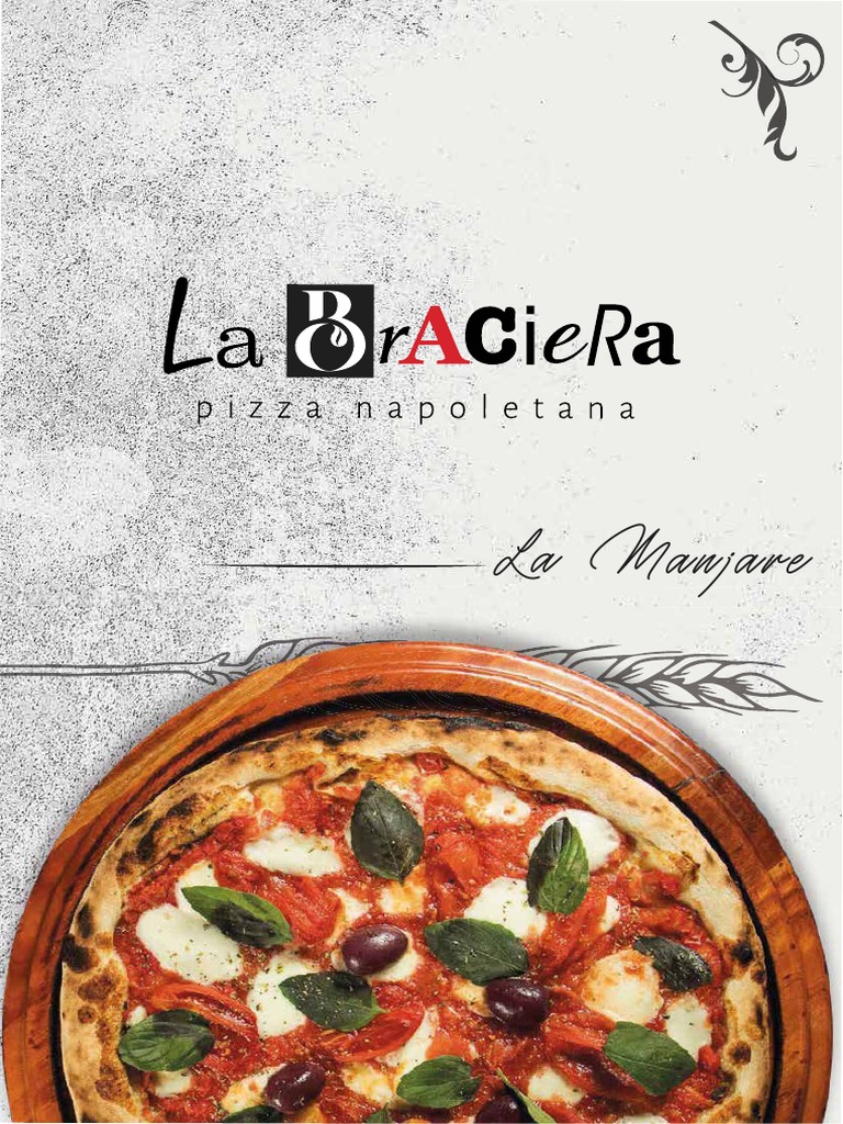Menu - La Braciera | PDF | Vinhos | Pizza