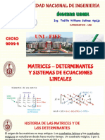 Matrices Determinantes Sistemas Lineales