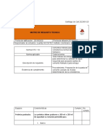 Matriz NTC 110