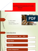 Indication and Physical Examination of Cardiac Diseases