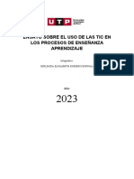 Ensayo Sobre El Uso de Las TIC en Los Procesos de Enseñanza Aprendizaje-1