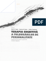 Terapia Cognitiva A Tulburarilor de Personalitate