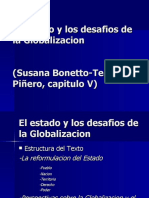 Bonetto El Estado y Los Desafios de La Globalizacion