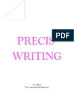 Précis-Writing Notes