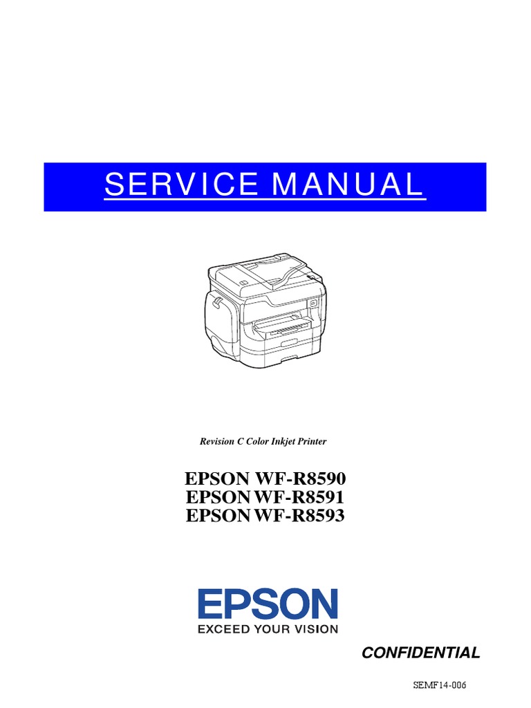 WF-R8590 Rev.C | PDF | Printer (Computing) | Troubleshooting