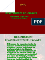 9levantamiento de Cadaver