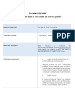 Decizii Analiza CA La Prosti PDF