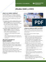 Umbilical Catheters (UAC and UVC) Fact Sheet Spanish