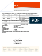 Certificado Calidad #1817-2016 (Tubo Redondo)