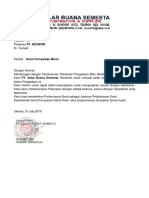 Surat Pernyataan Minat PT.GBS Menjadi Supplier Batu Bolder