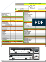 Checklist de entrega de autobuses