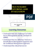 Results-Based M&e