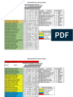 2019 Staff Training Schedule