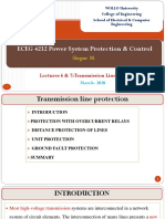 Lec 6 & 7 - Transmission Line Protection