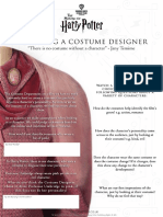 At Home Costume Design Activity Sheet