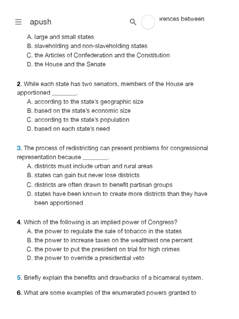 american government 3e chapter 4 summary